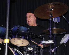 Alan Reeves, JMG Support Musician on Drums, Photo: Sue Williams